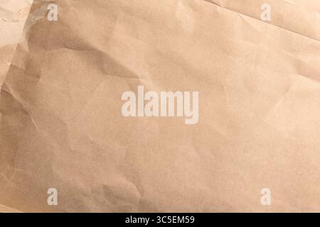 Old recycled brown wrapping paper texture. Abstract aged background Stock Photo