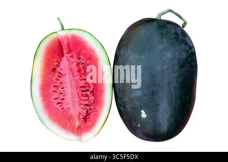 watermelon isolated on white background Stock Photo