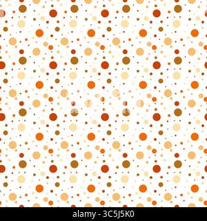 Colorful dotted seamless pattern Stock Vector