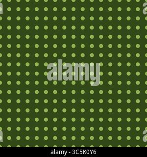 simple green color small polka dot pattern. dots seamless pattern vector Stock Vector