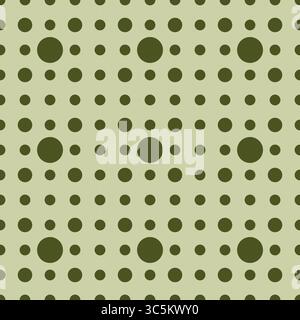 Seamless pattern with polka dot. Dotted background. Vector illustration. Stock Vector