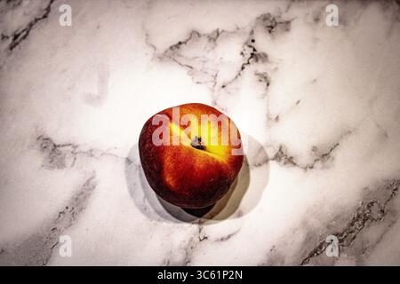 Peach (Prunus Persica) Stock Photo