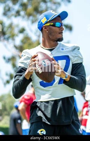 Nfl Rms Logo Los Angeles Rams safety Quentin Lake (37) runs during an NFL football ...