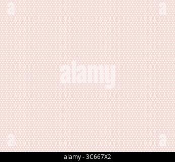 Abstract background with geometric mosaic shapes. Red color on matching background. Rounded hexagons mosaic cells with padding. Small hexagon shapes. Stock Vector