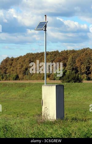 Solar power equipment designed for data center use in heavy-snow ...