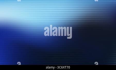 Abstract blue gradient background with soft horizontal texture blending light blue to navy, perfect for modern digital designs, visual art, and clean Stock Vector