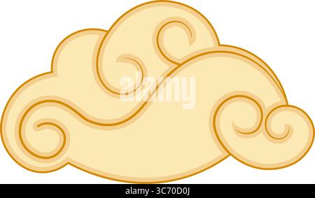 Traditional Chinese auspicious cloud pattern Stock Vector