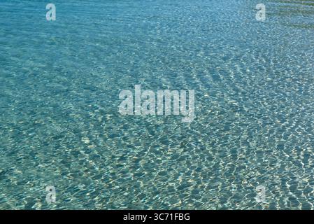 Water Ripples and Patterns tropical summer background Stock Photo