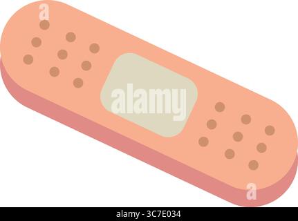 Adhesive bandage design. Vector Stock Vector