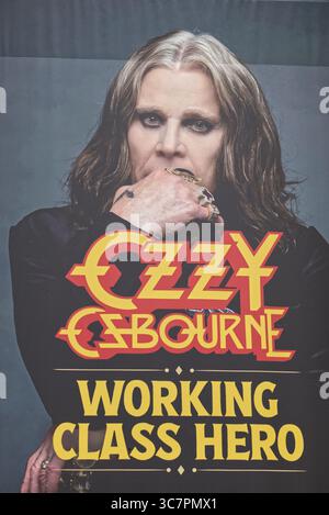 Ozzy Ozbourne, working class hero Stock Photo