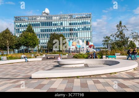 BBC STUDIOS BUILDING on the River Clyde July 31st 2025 Stock Photo