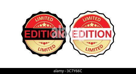 Exclusive Limited Edition Badge for Premium Products Stock Vector