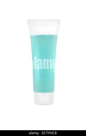 Blank cosmetic tube pack Of Cream Or Gel isolated on white background Stock Photo