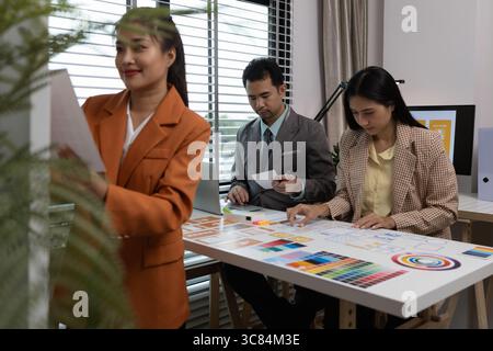 Process of creating an interface for a mobile app, user interface and experience concept, ux, ui, ux developer and ui designer, creative digital devel Stock Photo
