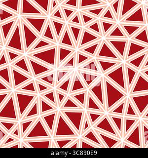 Abstract template background. Medium triangle size. Solid shapes in frames. Single color tone style. Repeatable pattern. Elegant vector tiles. Stock Vector
