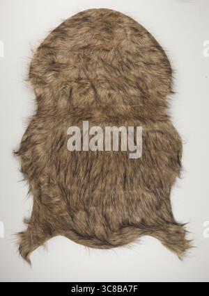 Synthetic wool carpet isolated nature background with clipping path Stock Photo