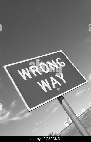 Do Not Enter – Wrong Way