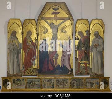 Giovanni di Paolo - Crucifixion Stock Photo - Alamy