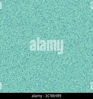 Abstract geometric design. Various style rounded squares in multiple colors. Turquoise, Teal, Mint, Sea Green, Background. Stock Vector