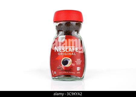 Nescafe Original Coffee Instant – Wales, UK – 28 July 2025 Stock Photo
