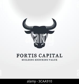 "Fortis Capital Logo Design" Stock Vector