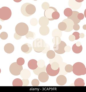 Abstract colorful dotted background vector. dots background design Stock Vector