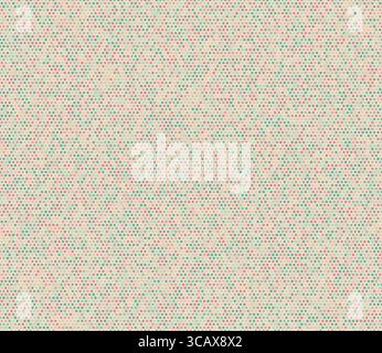 Geometric pattern. Hexagon mosaic cells with padding and inner solid cells. Small hexagon shapes. Multiple tones color palette. Seamless pattern. Stock Vector