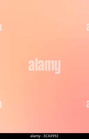 Cozy warm peach coral gradient with soft pastel blending and fuzzy transitions, great for digital backgrounds or design overlays. Stock Vector