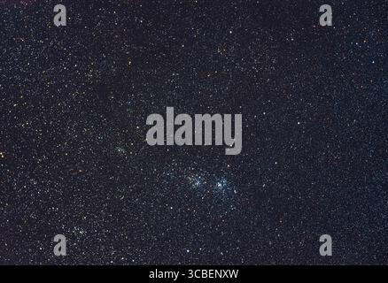 The Double Cluster in Perseus with nearby star clusters NGC 957 and ...