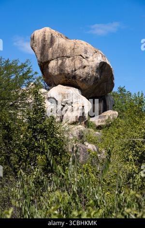 Granite is a resilient igneous rock that forms outcrops known as ...