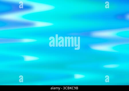 Abstract background with defocused abstract gradient blue shades. Beautiful zigzags. Blurred photo Stock Photo