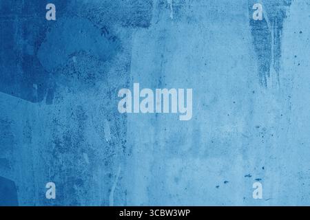 abstract blue black texture cement concrete wall background Stock Photo