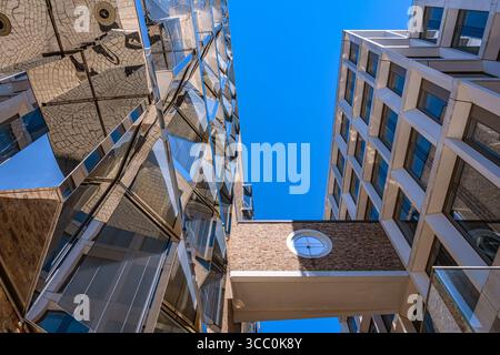 Baden-Wuerttemberg : Modern and timeless architecture in Ulm Stock Photo
