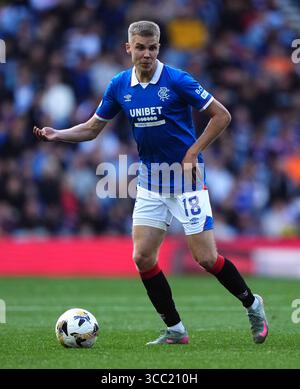 Rangers' Oliver Antman during the William Hill Premiership match at ...