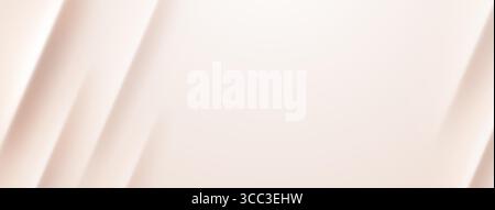 Soft pink diagonal lines create a subtle gradient effect on a light background. Stock Vector