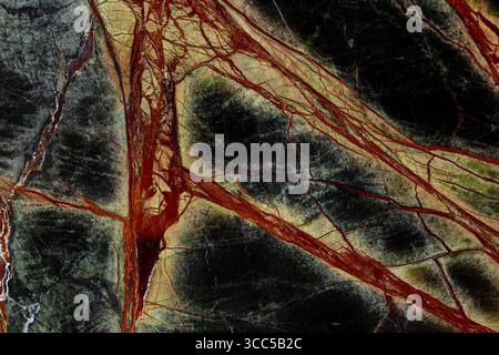 Beautiful Rainforest Green Extra - marble background, texture in modern colors for your personal interior project. Stock Photo