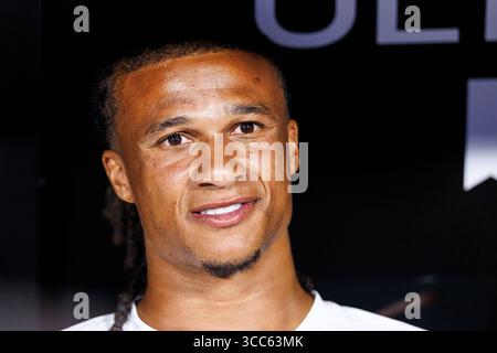Nathan Ake of Manchester City during the Carabao Cup Quarter Final