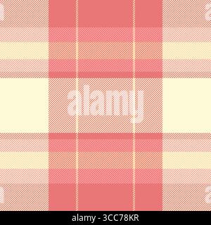 Pastel plaid pattern. Ideal for backgrounds, textiles, fashion design. A classic, versatile texture adding a touch of warmth and subtle color. Stock Vector