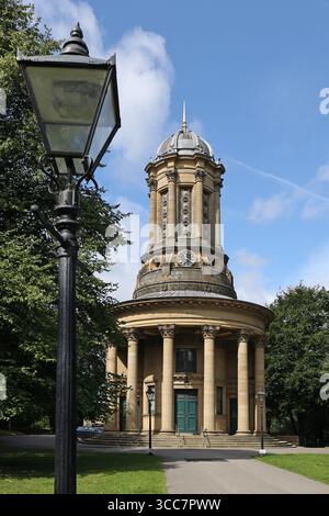 United Reformed Church, Saltaire village, Bradford, Yorkshire, England, United Kingdom. Stock Photo