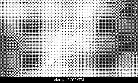 Pixelated bitmap gradient texture. Black and white dither pattern ...
