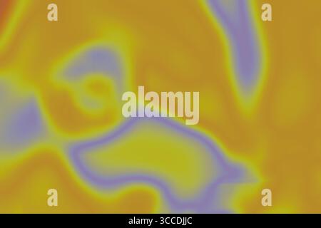 Yellow and purple abstract swirl gradient background Stock Photo