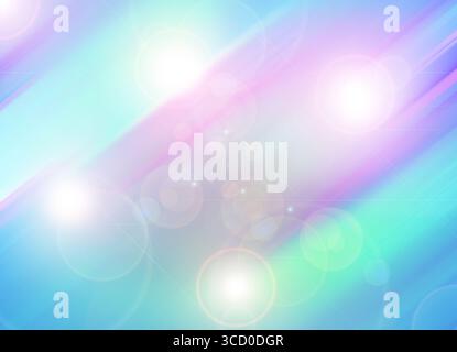 blue lilac background with flash effect. gradient, bokeh. Blurred diagonal stripes. Stock Photo