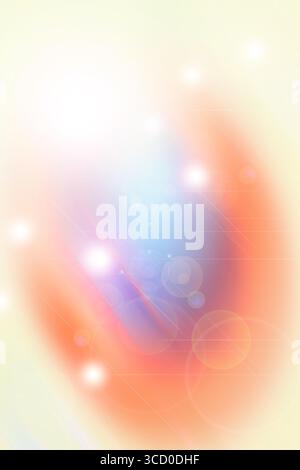 violet orange background with flash effect. gradient, bokeh. Blurred vertical image. Stock Photo