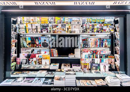 News kiosk, Milan, Italy Stock Photo