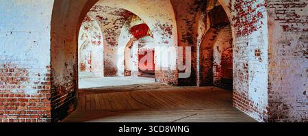 Fort Pulaski in Savannah, Georgia Stock Photo