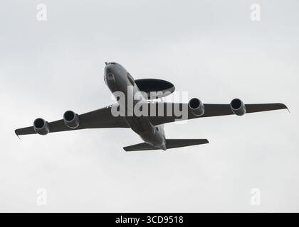 A French Air and Space Force Boeing E-3F Sentry, based on the