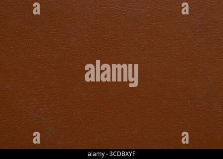 Dark brown synthetic leather with fine texture, old book cover for backgrounds, synthetic leather Stock Photo