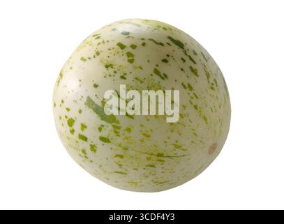 Honeydew Melon on White Background. Stock Photo