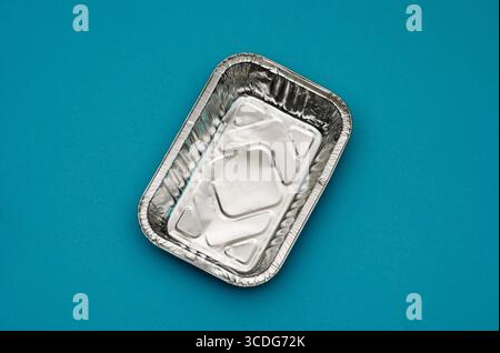 aluminum oven tray Stock Photo