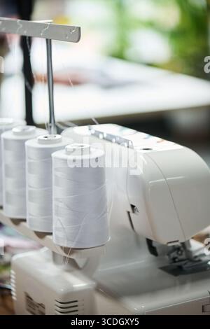 Industrial manufacturing machine showing close up details of its metal ...